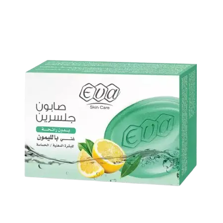 Eva Glycerin Soap Enriched with Lemon Generally and Allergies 120 g 
