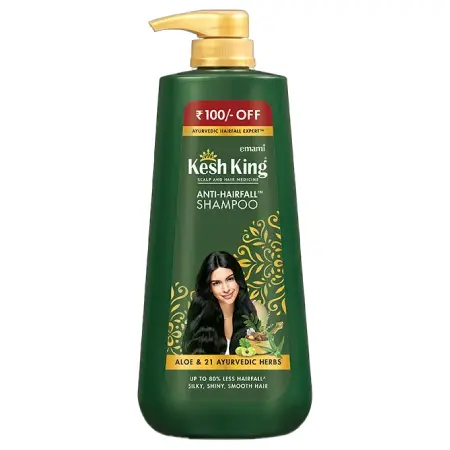 Kesh King Anti Hair Loss Shampoo with Aloe Vera & 21 Ayurvedic Herbs 600ml