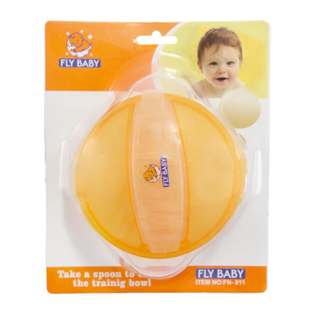 Fly Baby Training Bowl with Spoon