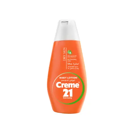 Cream 21 Body Lotion for Dry Skin with Aloe Vera & Vitamin E 250ml 