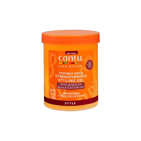 Cantu Styling Gel Maximum Hold with Castor Oil 524ml