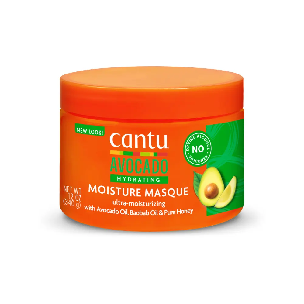 Cantu Shea Butter Avocado Oil Moisturizing Cream for Curly Hair 340ml