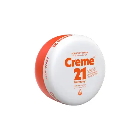 Cream 21 Aqua Soft Moisturizing and Emollient Cream for Normal Skin with Pro-Vitamin B 150ml 