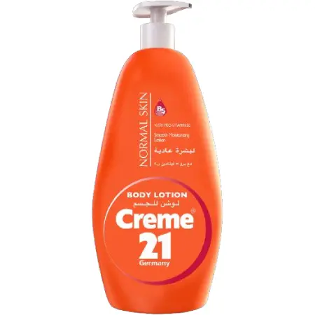 Cream 21 Body Lotion for Normal Skin with Pro-Vitamin B 600ml 