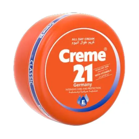 Cream 21 Body Cream for Very Dry Skin with Almond Oil and Vitamin 250ml 