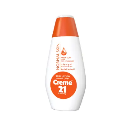 Cream 21 Aqua Soft Body Lotion for Normal Skin with Pro Vitamin B 250ml 
