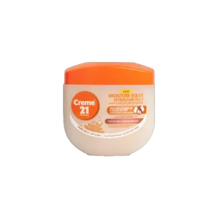 Cream 21 Petrolium Jelly Moisturizing Enriched with Pro-Vitamin B5 & Cocoa Butter 100ml 