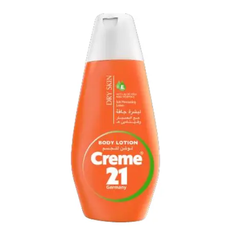 Cream 21 Body Lotion for Dry Skin with Aloe Vera & Vitamin E 400ml 
